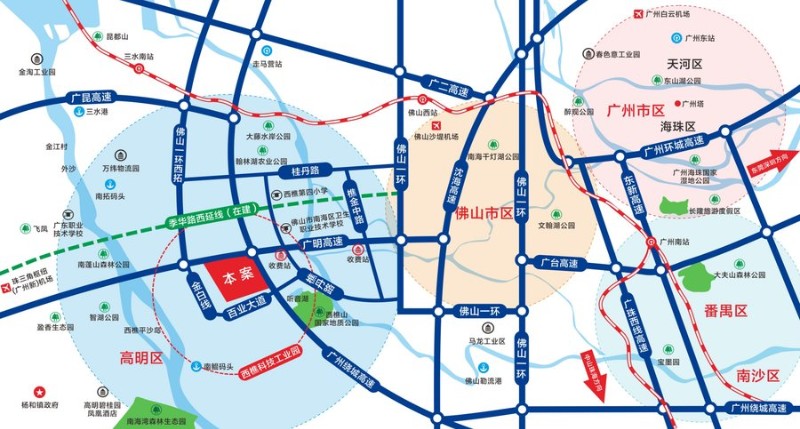 中南高科-南海西樵创科谷产业园 独栋和分层厂房出售