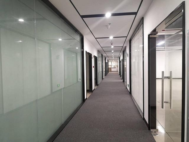 西兴1500方整层 可分割小面积 淘宝办公服装展厅 采光好