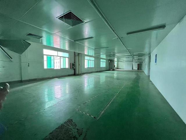 石岩原房东独院厂房1-3层5800平出租，面积实在，可分租